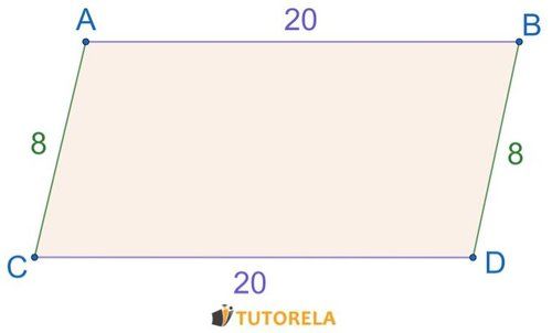 4.Parallelogram exercises - Given the quadrilateral ABCD