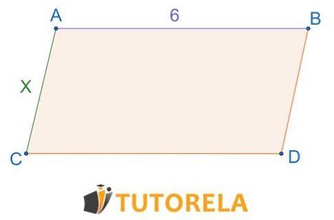 parallelogram ABCD We use the formula for calculating the perimeter of the parallelogram