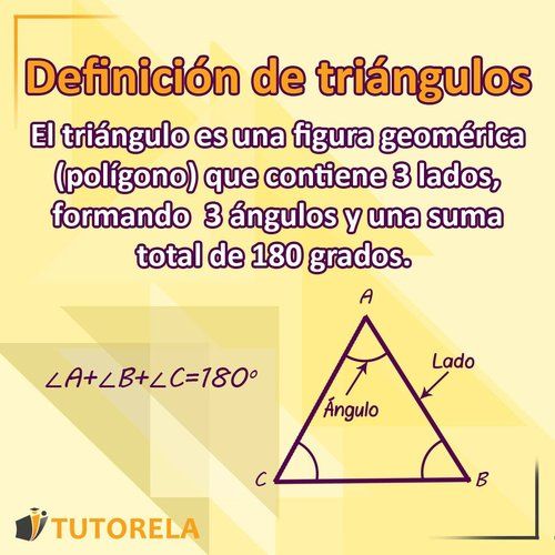 Definición de triángulos
