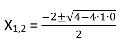 The quadratic formula-Resolution of an equation new