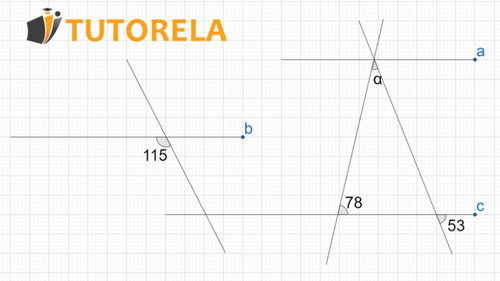 Exercise 7 Given that a,b and c are parallel