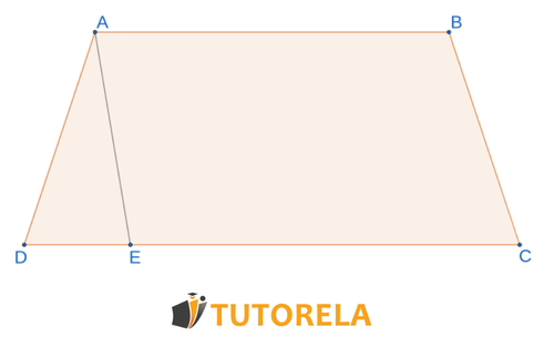 Ejercicio 6 La recta AE crea el triángulo AED y el paralelogramo ABCE