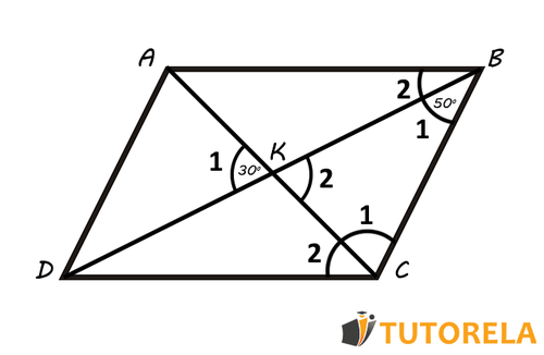 Given the parallelogram ABCD as illustrated in the schematic diagram