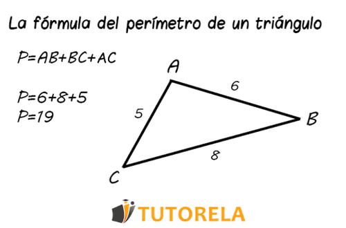 Imagen - la formula del perimetro de un triangulo