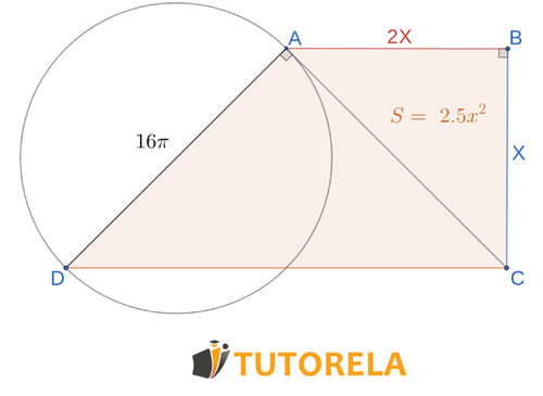 5- ABCD is a right-angled trapezoid Given that AD is perpendicular to CA