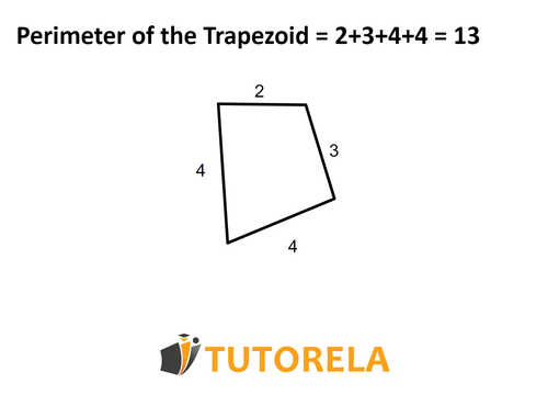A3 - calculation would be 2+3+4+4+4 = 13