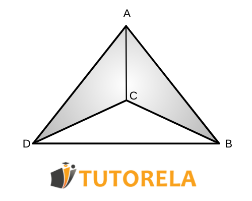 Dado el deltoide cóncavo ABCD