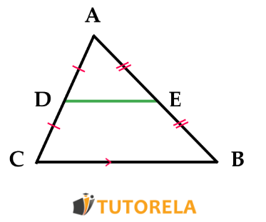 triangle AD=DC and AE=EB
