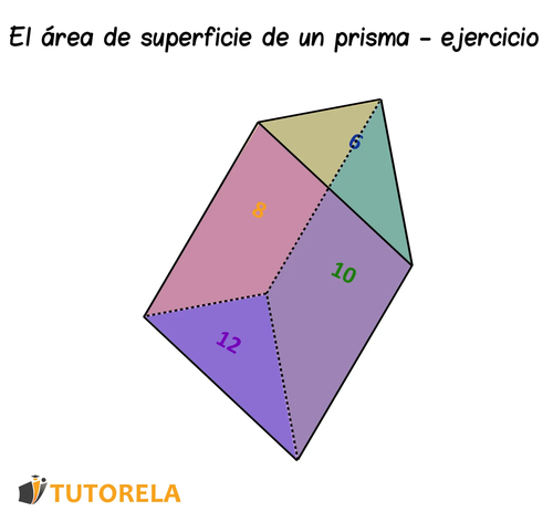 Área de superficie de prismas triangulares1