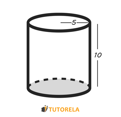 A4 - Given the cylinder shown in the drawing