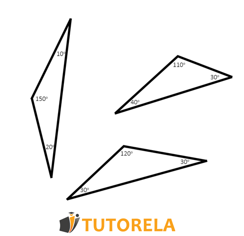 3 - Obtuse triangle