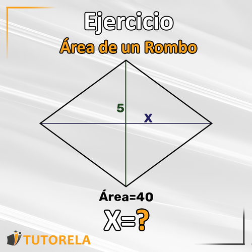 Ejercicio: calculo de area de rombo 2