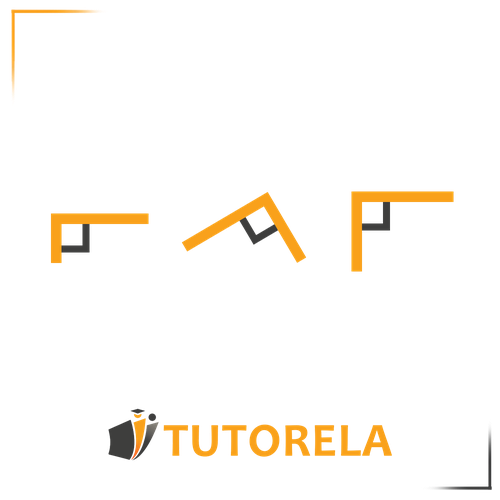 Illustration of three right angles, each measuring exactly 90 degrees. The angles are highlighted in orange with black square markers indicating their right angle property. Suitable for educational content on geometric angles.