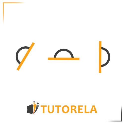 Illustration of three straight angles, each measuring exactly 180 degrees. The angles are marked with black curved lines and highlighted in orange. Ideal for educational content on geometric angle types.