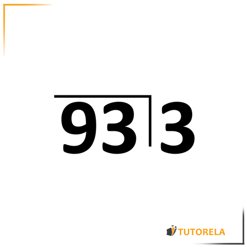 Division of a two-digit number by a one-digit number