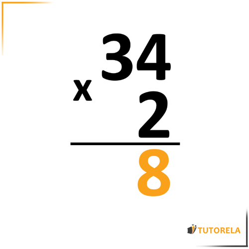 multiplying the units digit - Vertical multiplication