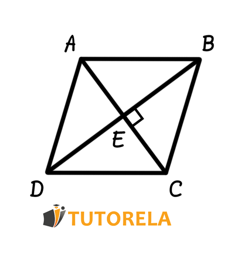 A1 - Diagonals of a rhombus