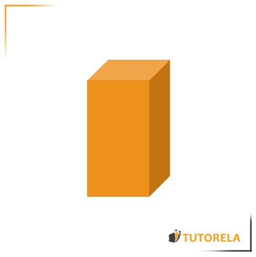 A rectangular prism can look like this