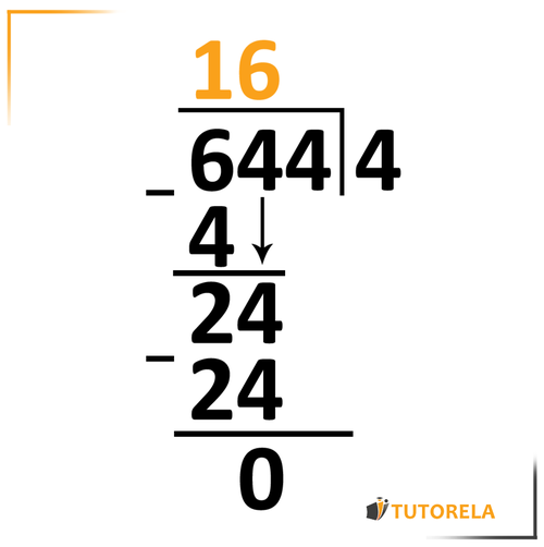 4 - Division of a three-digit number by a single-digit number