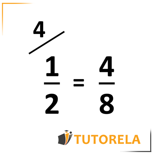 3 - We amplify the fraction