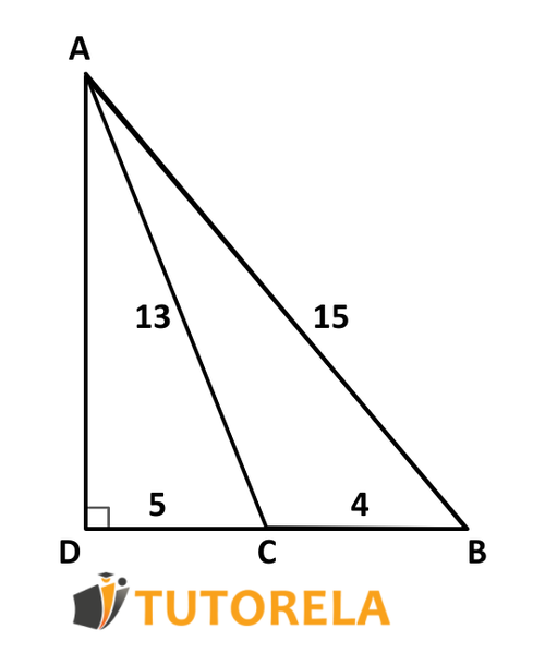 Dado el triángulo rectángulo ADB