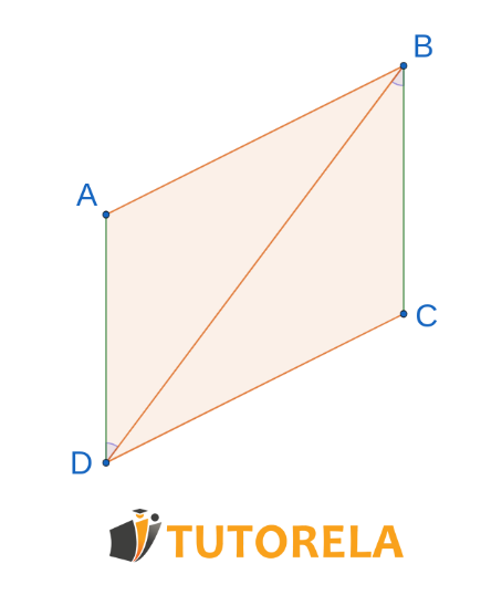 Given the figure AD equals BC