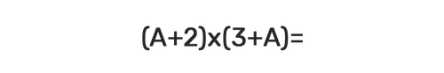 1- The distributive property