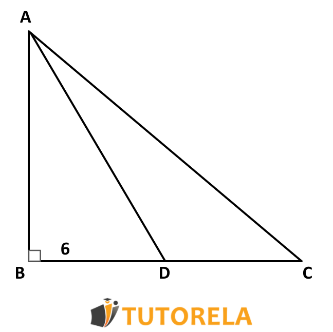 Exercise 4 In front of you, there is a right triangle ABC