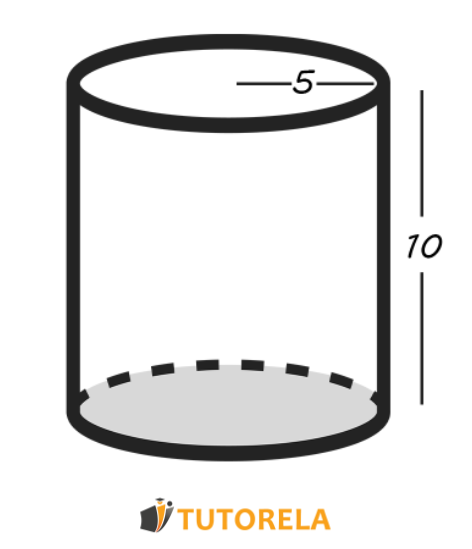 Exercise 1 Given the cylinder shown in the drawing