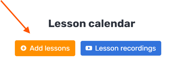 You can always add lessons with tutors you've already contacted and had lessons with through the platform, directly from