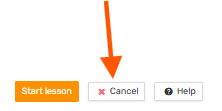 You can cancel a request through your account on the platform by clicking the "Cancel" button