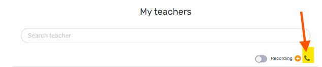 Clicking it reveals the tutor's contact details, which you can use to get in touch and ask to cancel the request/lesson