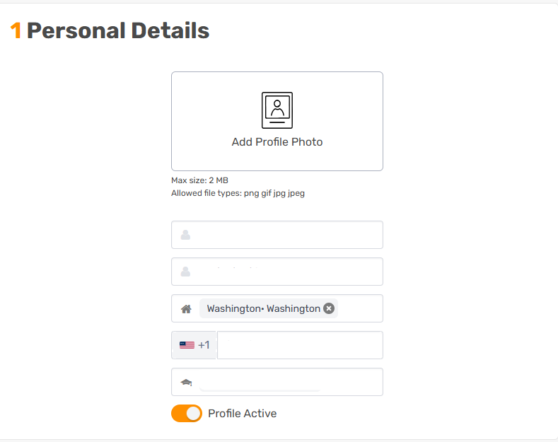 And edit the relevant field, for example