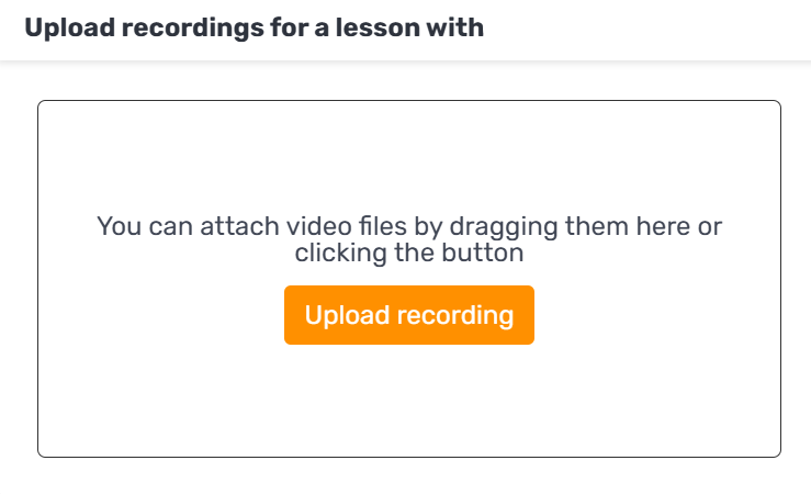 Then click the "Upload" button